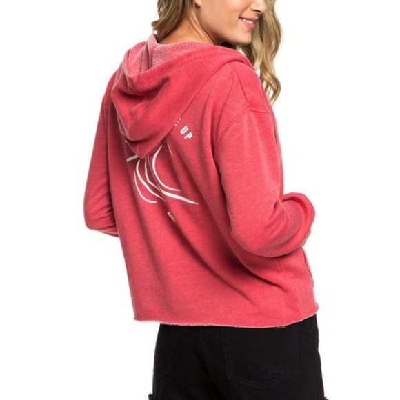 Roxy Tops - 🏖️Roxy Red Moon Rising Wave Hoodie, Sz. M🏖